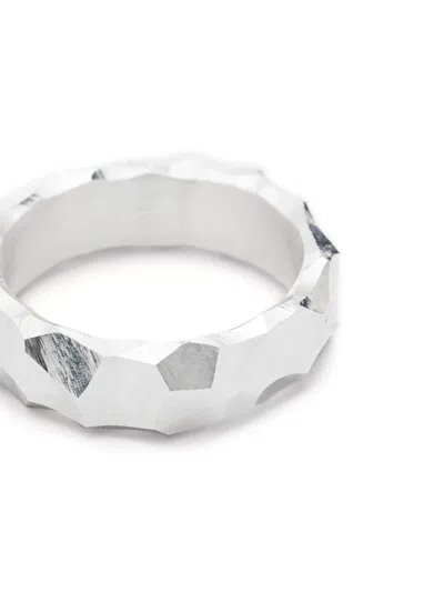 All Blues Tire Silver Ring In Silver