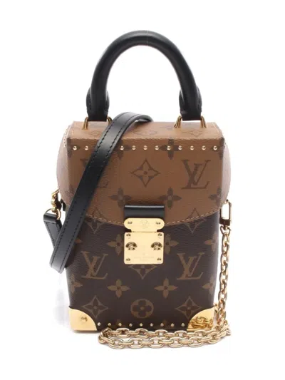 Pre-owned Louis Vuitton 2021 Camera Box Tote Bag In Brown
