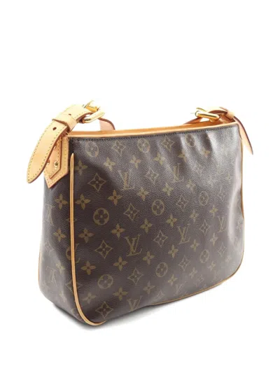 Pre-owned Louis Vuitton 2005 Hudson Gm Shoulder Bag In Brown