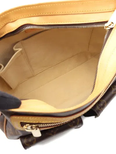 Pre-owned Louis Vuitton 2005 Hudson Gm Shoulder Bag In Brown