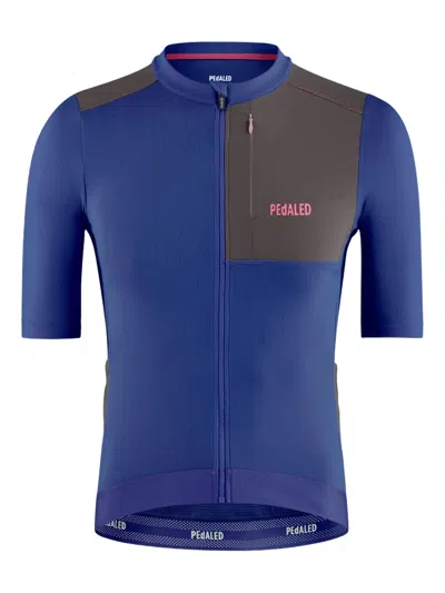 Pedaled Colour-block Zip Jersey