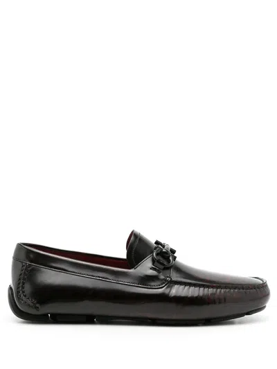 Ferragamo Leather Penny Loafers