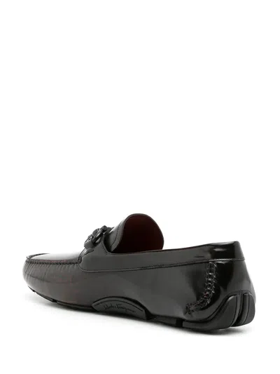 Ferragamo Leather Penny Loafers
