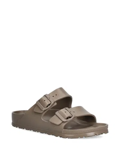 Birkenstock Arizona Double-buckle Slippers In Gray