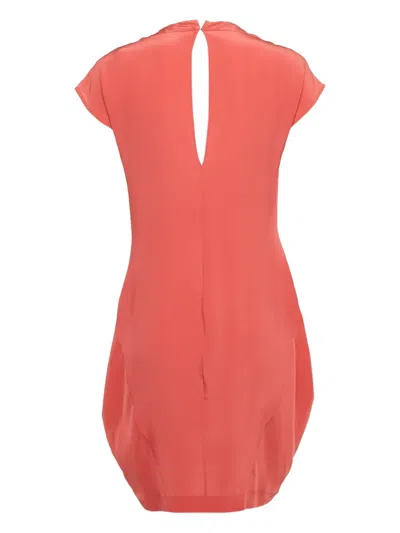 Pre-owned Miu Miu Pleated V-neck Dress