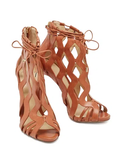 Pre-owned Alexandre Birman  100mm Loreta Boots