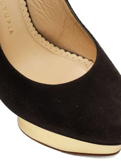 Pre-owned Charlotte Olympia  Dolly Pumps In Black