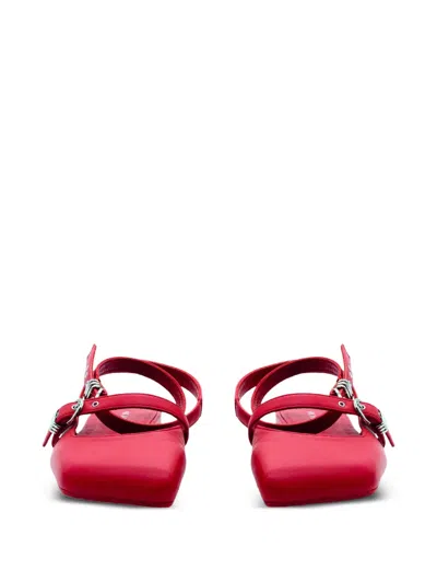 Vic Matie Buckle-strap Flat Pumps