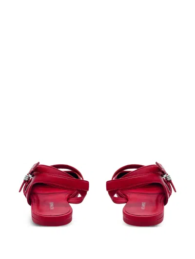 Vic Matie Buckle-strap Flat Pumps