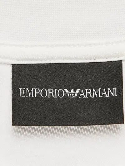 Pre-owned Emporio Armani 2020 Smiley Face Camouflage T-shirt In White