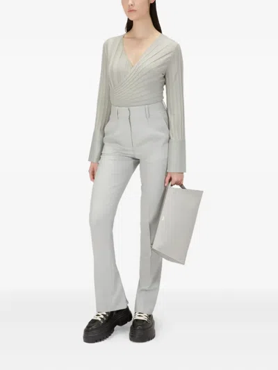 Bally Zipped-cuffs Wool Trousers