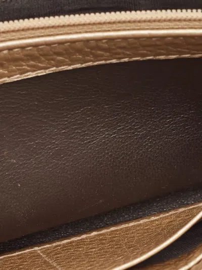 Pre-owned Gucci Gg Pattern Wallet In Neutral