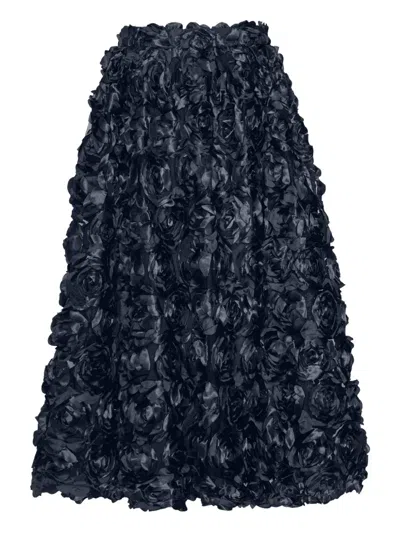 Rotate Birger Christensen Sun Rose-embellished Maxi Skirt