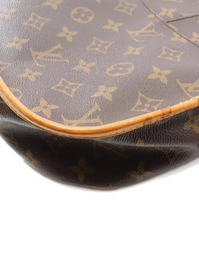 Pre-owned Louis Vuitton 2011 Menilmontant Pm Shoulder Bag In Brown