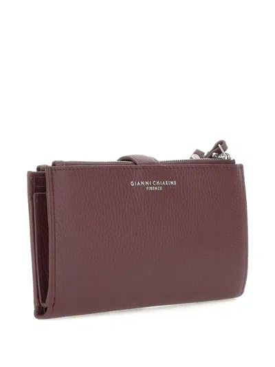 Gianni Chiarini Leather Wristlet Wallet