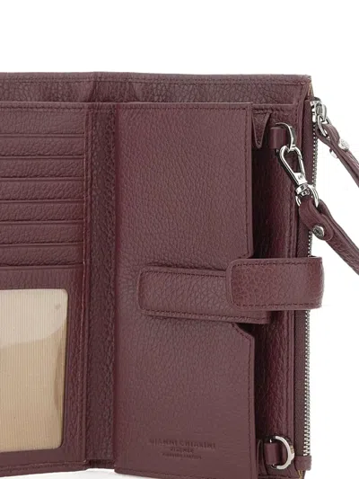 Gianni Chiarini Leather Wristlet Wallet