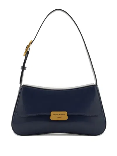 Emporio Armani Curved-flap Shoulder Bag