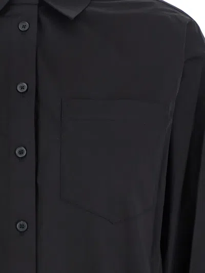 Michael Michael Kors Button-down Pocket Shirt In Black