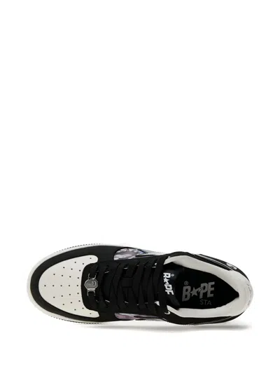 A Bathing Ape Floral-star Sneakers