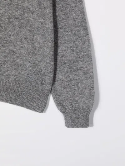 Fay Unisex Gray Sweater In Gray