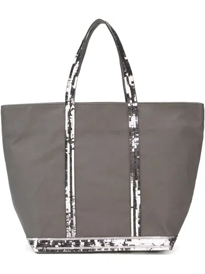 Vanessa Bruno Sequin Trim Shopping Tote