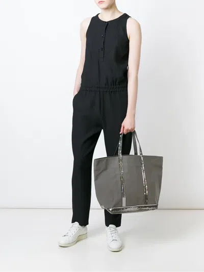 Vanessa Bruno Sequin Trim Shopping Tote
