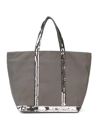 Vanessa Bruno Sequin Trim Shopping Tote