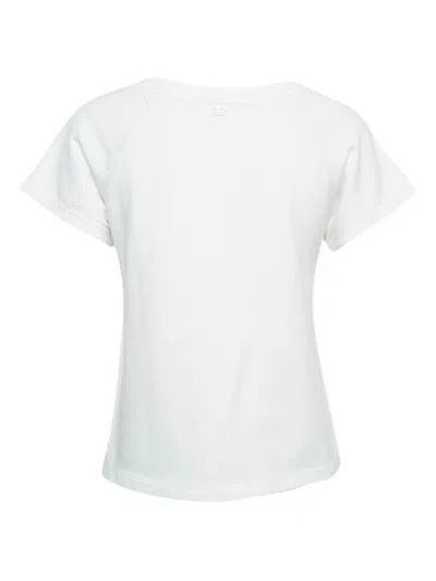 Pre-owned Chanel 2024 Printed T-shirt In White