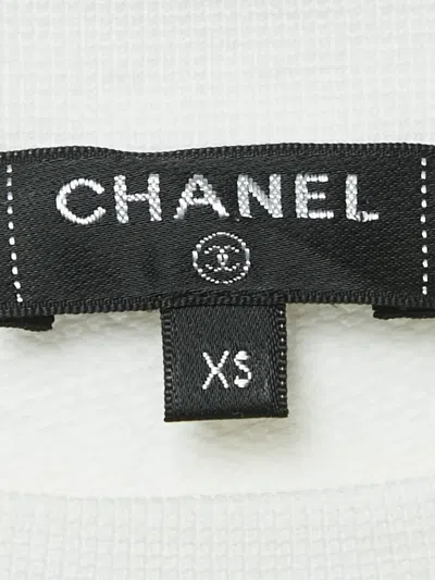 Pre-owned Chanel 2024 Printed T-shirt In White