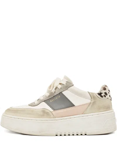 Pre-owned Axel Arigato 2024  Orbit Vintage Sneakers In Neutral