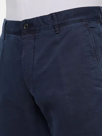 Incotex Button-fly Trousers In Blue