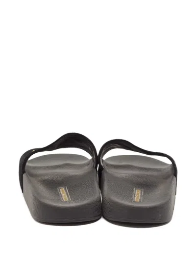 Pre-owned Dolce & Gabbana Embroidered-logo Slides