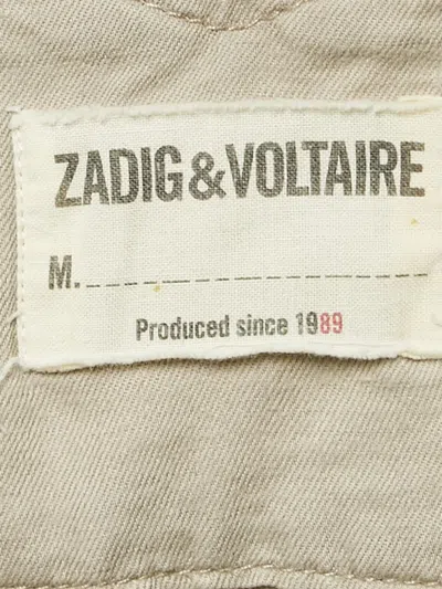 Pre-owned Zadig & Voltaire Wrap-design Trousers