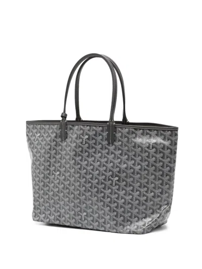 Pre-owned Goyard St Louis Pm Tote Bag In Gray