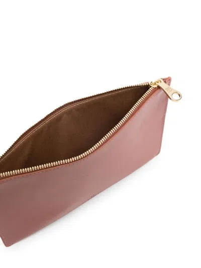 Il Bisonte Single-pocket Medium Wallet In Brown