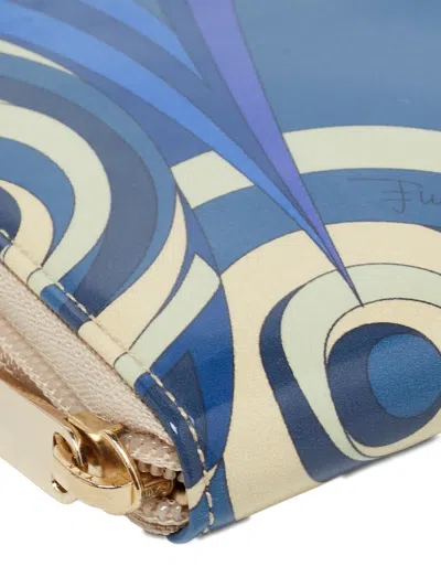 Pre-owned Pucci Swirl-print Wallet