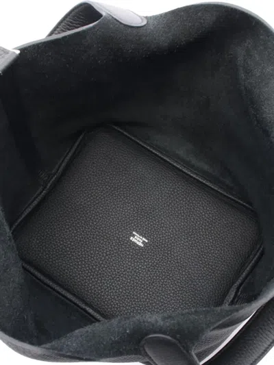 Pre-owned Hermes 2024 Picotin Mm Handbag In Black