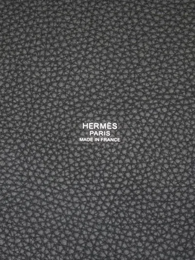 Pre-owned Hermes 2024 Picotin Mm Handbag In Black