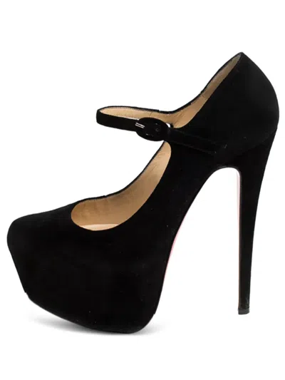 Pre-owned Christian Louboutin 2024 160mm Mary Jane Pumps In Black