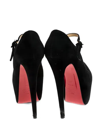 Pre-owned Christian Louboutin 2024 160mm Mary Jane Pumps In Black