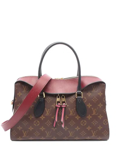 Pre-owned Louis Vuitton 2017 Tuileries Riduvan Tote Bag In Brown