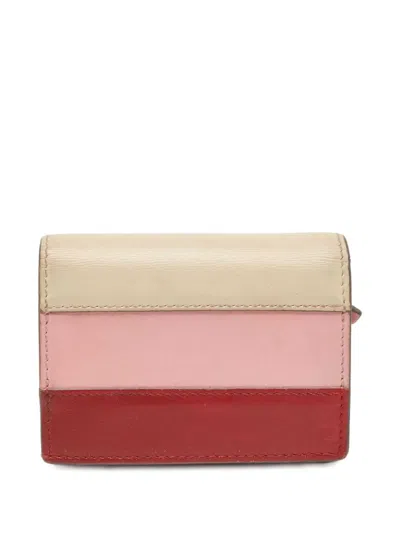 Pre-owned Gucci 2024 Lilith Bee Wallet In Pink