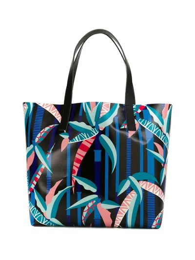 Msgm Graphic Print Tote