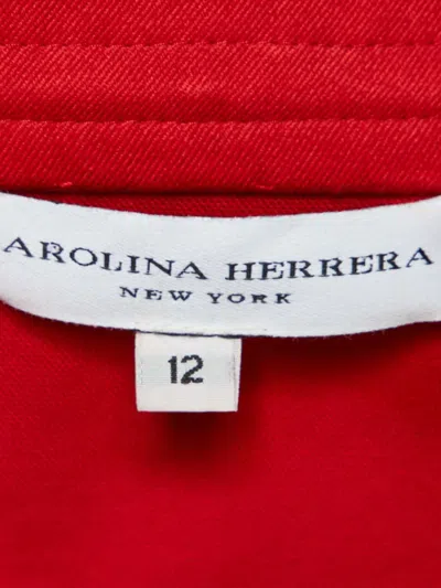 Pre-owned Carolina Herrera Vintage Lace-detailing Jacket