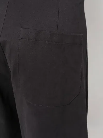 Studio Nicholson Navy Ellis Trousers In Black