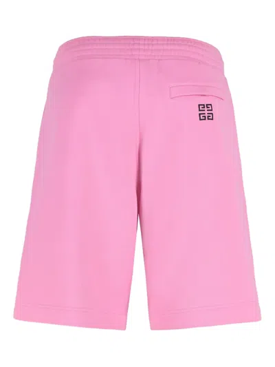 Givenchy Men's Cotton Bermuda Shorts In Brown