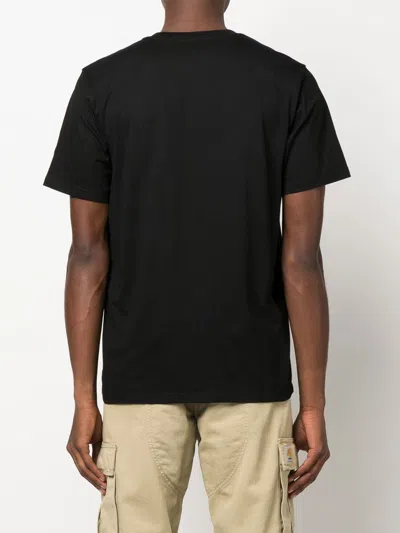 Carhartt Pocket T-shirt Men Black In Black