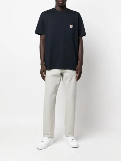 Carhartt Pocket T-shirt Men Navy