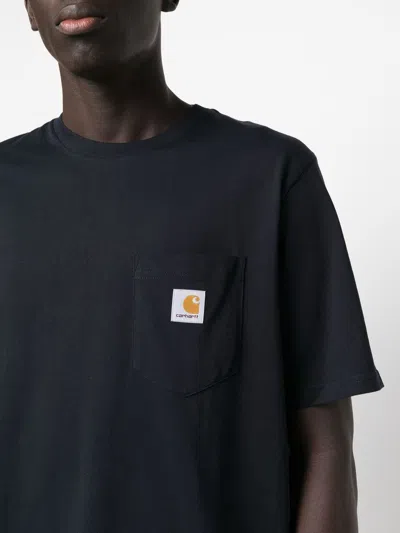 Carhartt Pocket T-shirt Men Navy