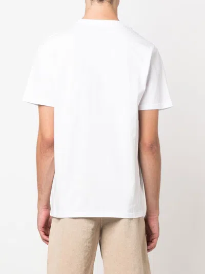 Carhartt Pocket T-shirt Men White In Cotton In White